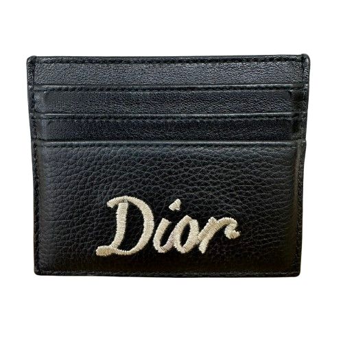 ♪DIOR ディオール カードケース レザー ブラック 名刺入れ メンズ