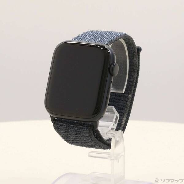 ソフマップ 〔中古品〕 Apple Watch SE 第3世代 GPS 44mm ミッドナイトアルミニウムケース アンカーブルースポーツループ【262】