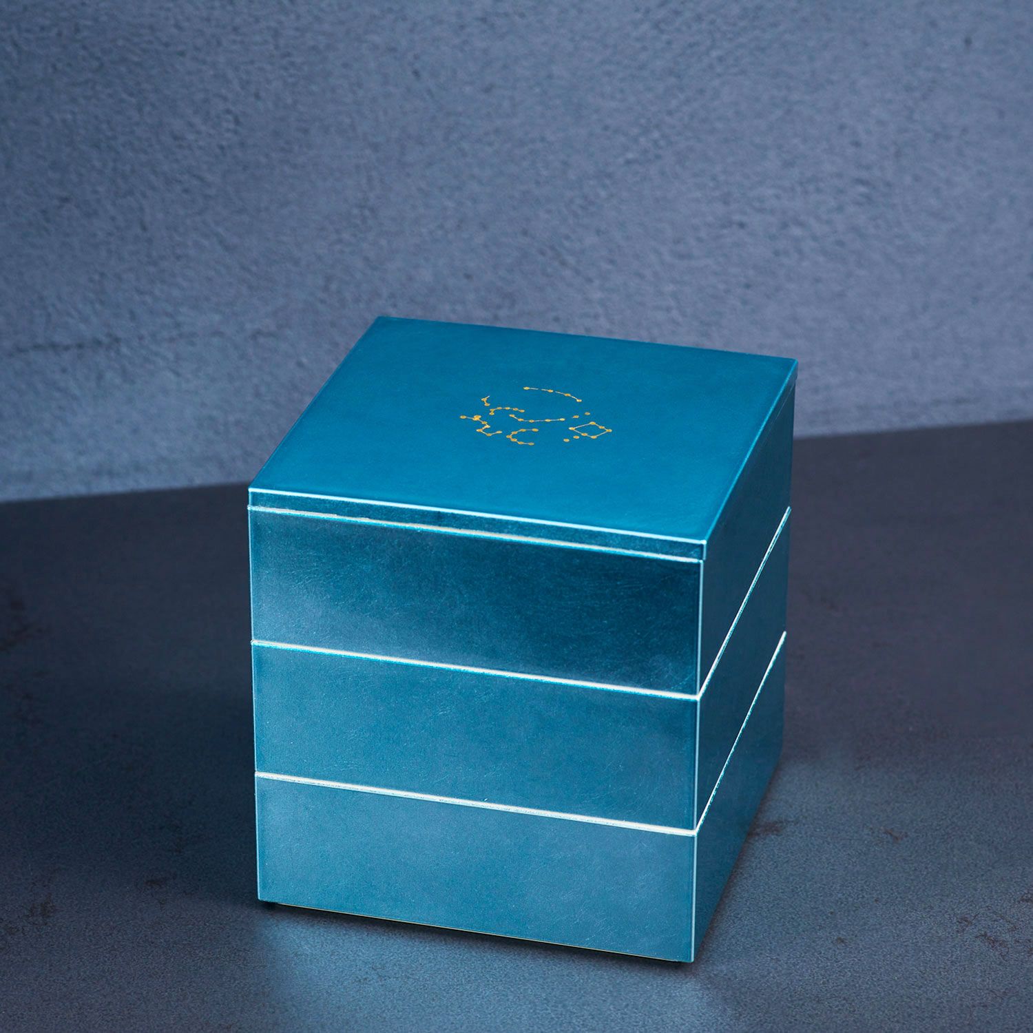 KAGA SHIKISAI　OJU　WATER BLUE　HAKUICHI 箔一