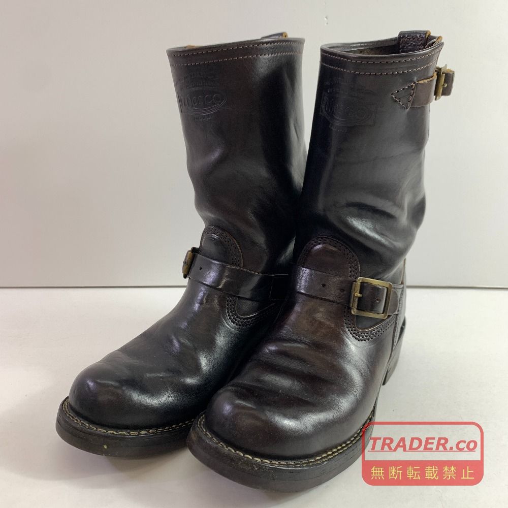 04w7136▽※【中古】WESCO ウエスコ 100th Anniversary Model -CENTURY BOSS ホースハイド エンジニアレザーブーツ 100周年アニバーサリーモデル サイズ：7 1/2【八王子店】