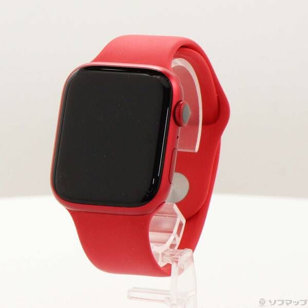 ソフマップ 〔中古品〕 Apple Watch Series 8 GPS 45mm (PRODUCT)REDアルミニウムケース (PRODUCT)REDスポーツバンド【377】