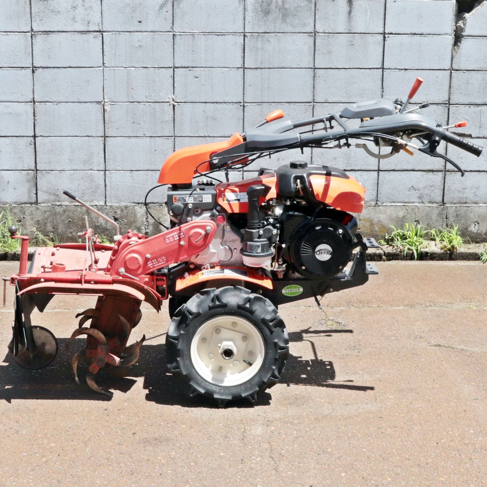 新潟発 クボタ 管理機 TA950N ニューべジマスター 8.7馬力 畝成型機