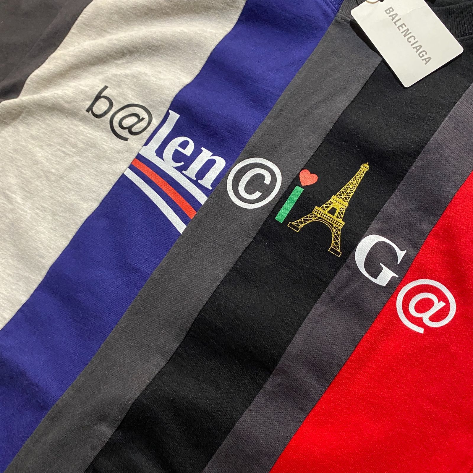 BALENCIAGA 21ss 青山店限定 カットアップ S/S カットソー 再構築 XXS 