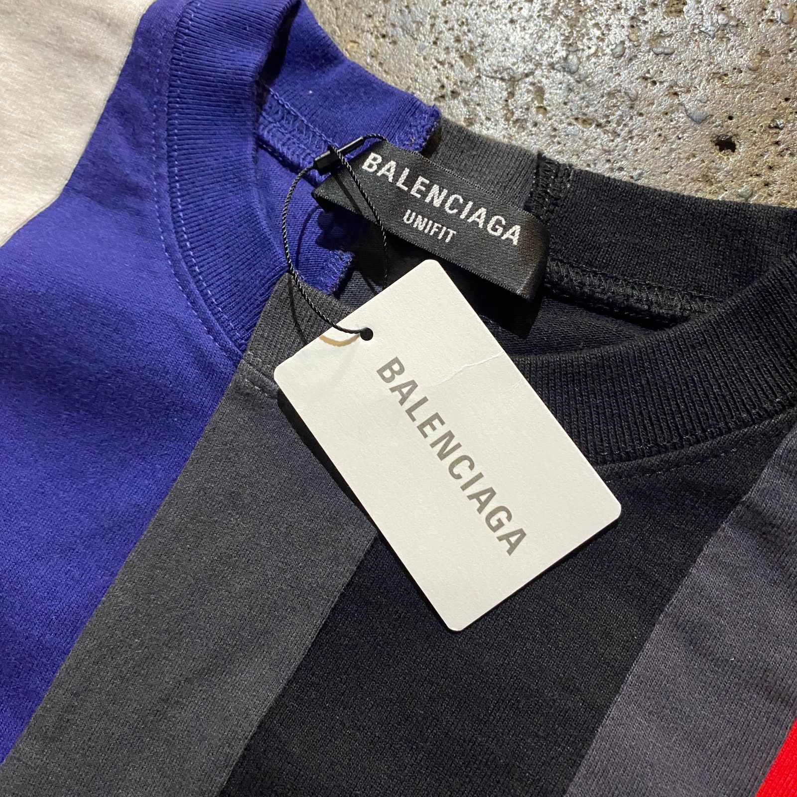 BALENCIAGA 21ss 青山店限定 カットアップ S/S カットソー 再構築 XXS 