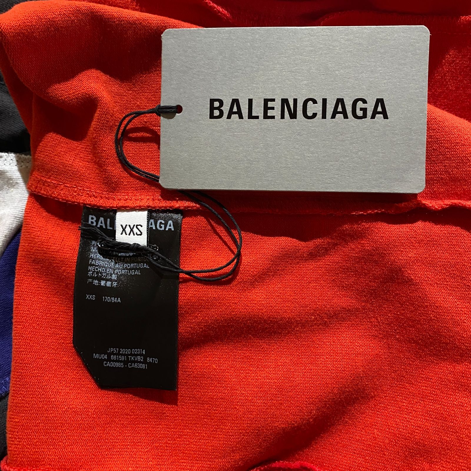 BALENCIAGA 21ss 青山店限定 カットアップ S/S カットソー 再構築 XXS 