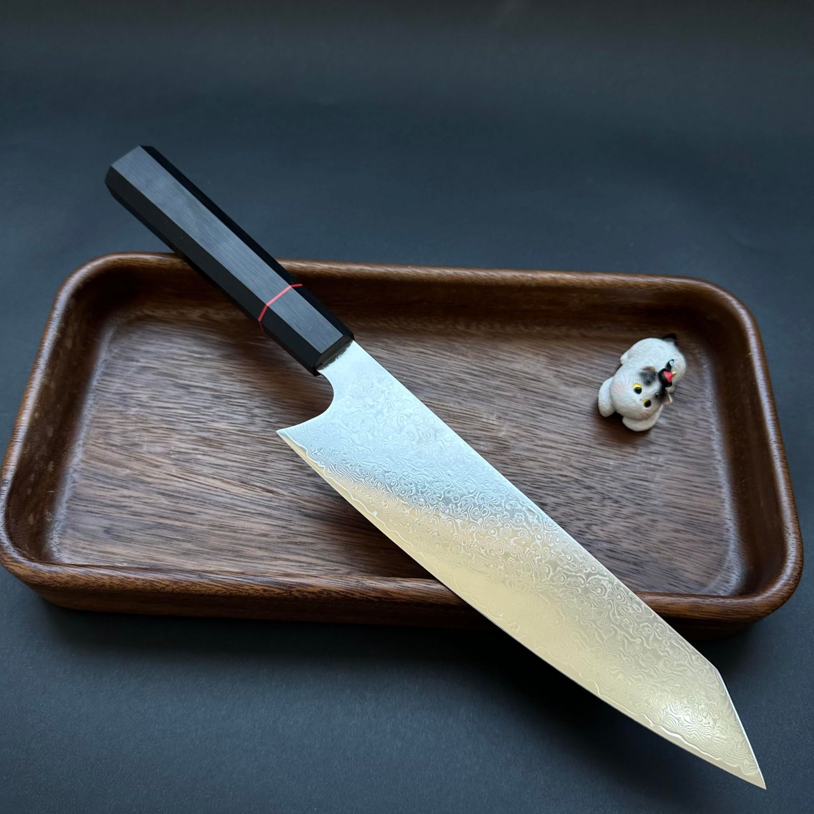 牛刀包丁 210mm ダマスカス VG10 職人手研ぎ 片刃 超鋭利 万能包丁 錆びにくい メンテナンス簡単 初心者 料理人 左利き対応 軽量 ギフト包装ma 699dd8d1
