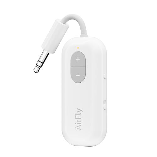 Twelve South AirFly SE | Bluetoothワイヤレストランスミッタ/AirPods対応/ノイズキャンセリング対応モデルを含むワイヤレスイヤホンに対応 飛行機やジムでの使用に最適 20時間以上の長持ちバッテリーma 9b190f98