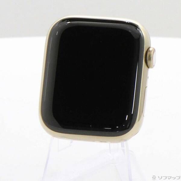 ソフマップ 〔中古品〕 Apple Watch Series 7 GPS + Cellular 45mm ゴールドステンレススチールケース バンド無し【344】