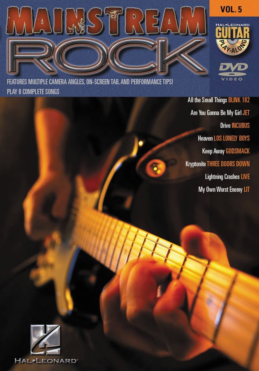 Guitar Play Along: Mainstream Rock 5 [DVD]