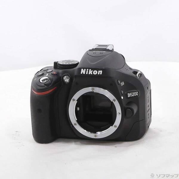 ソフマップ 〔中古品〕 NIKON D5200 ボディ ブラック【262】