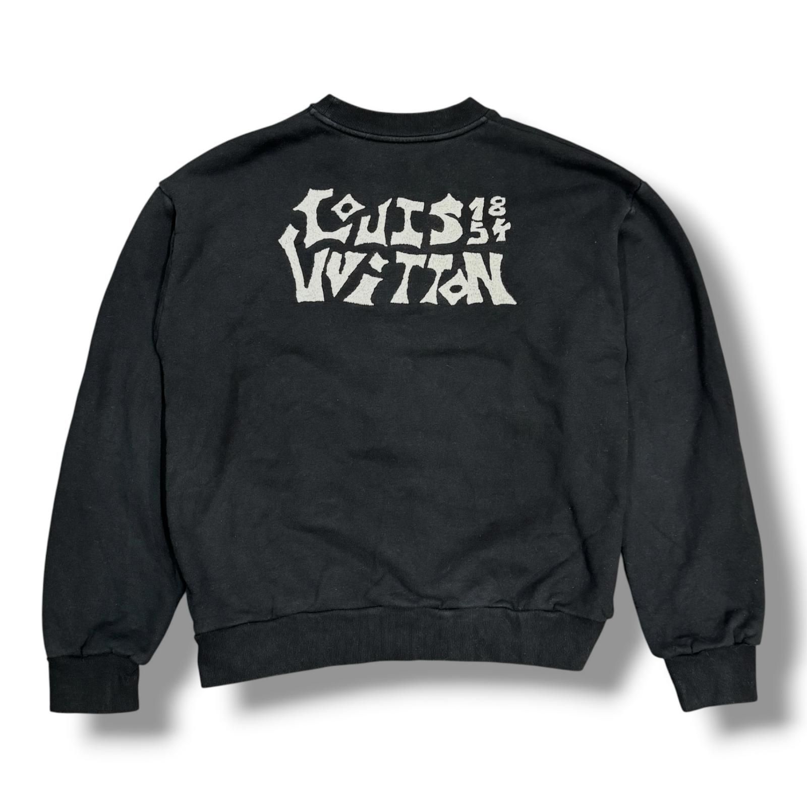 LOUIS VUITTON 23SS LVコミックス オウルパッチ クルーネック