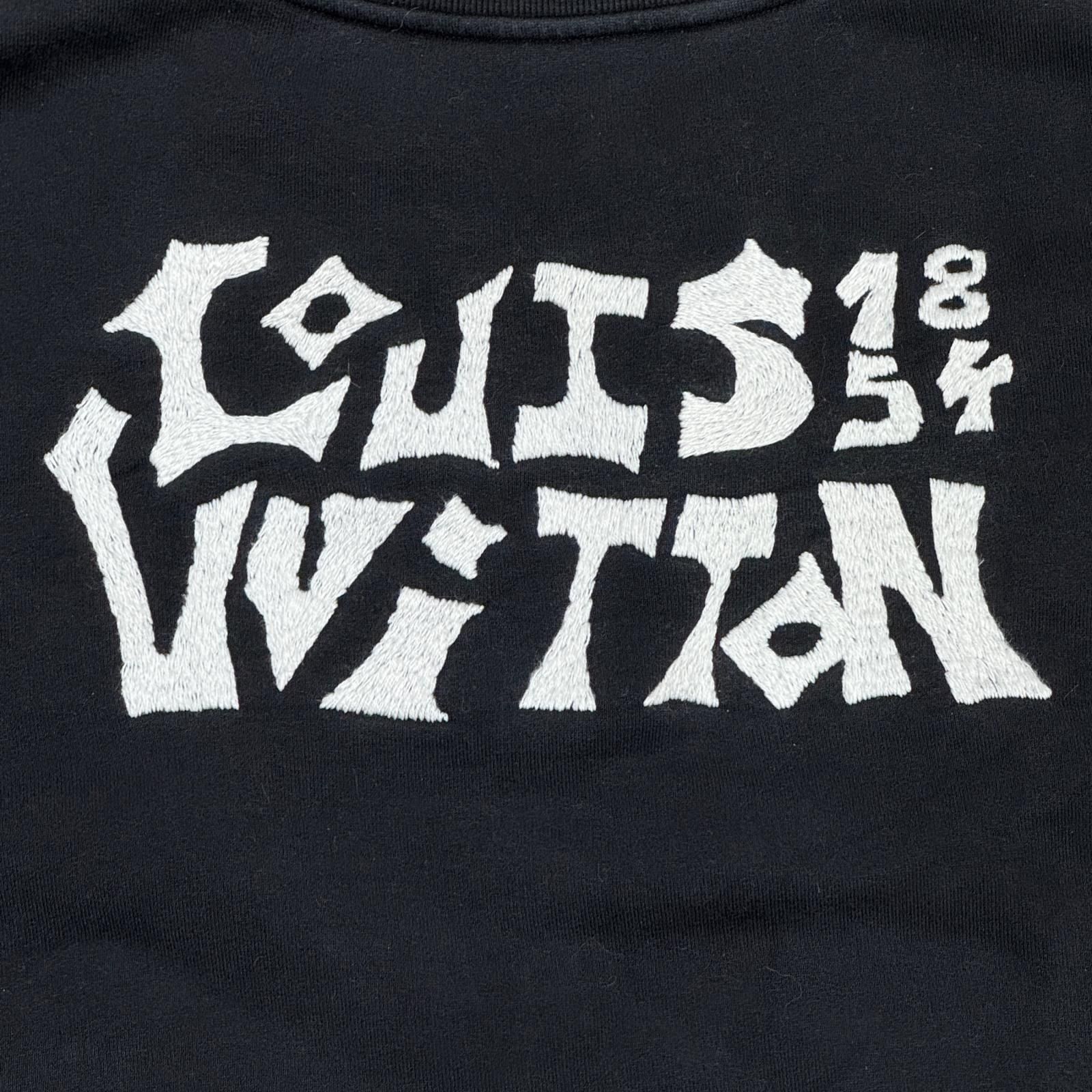 LOUIS VUITTON 23SS LVコミックス オウルパッチ クルーネック 