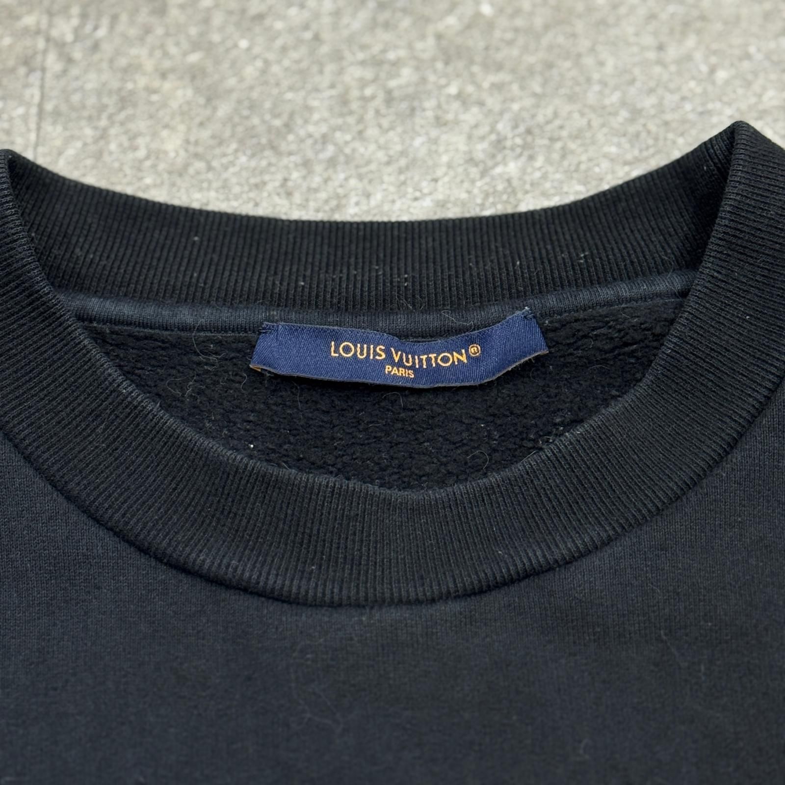 LOUIS VUITTON 23SS LVコミックス オウルパッチ クルーネック 