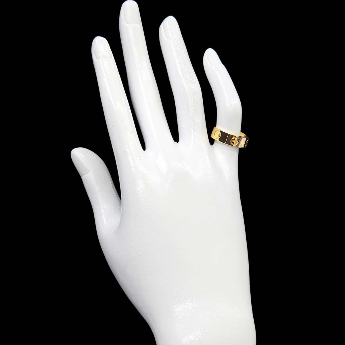 カルティエ Cartier ラブ #49 リング K18 YG イエローゴールド 750