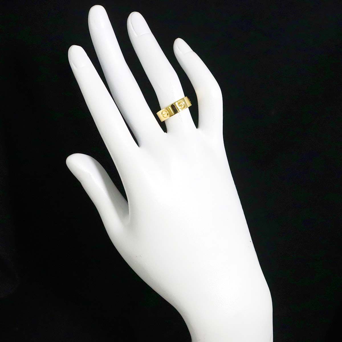 カルティエ Cartier ラブ #51 リング K18 YG イエローゴールド 750