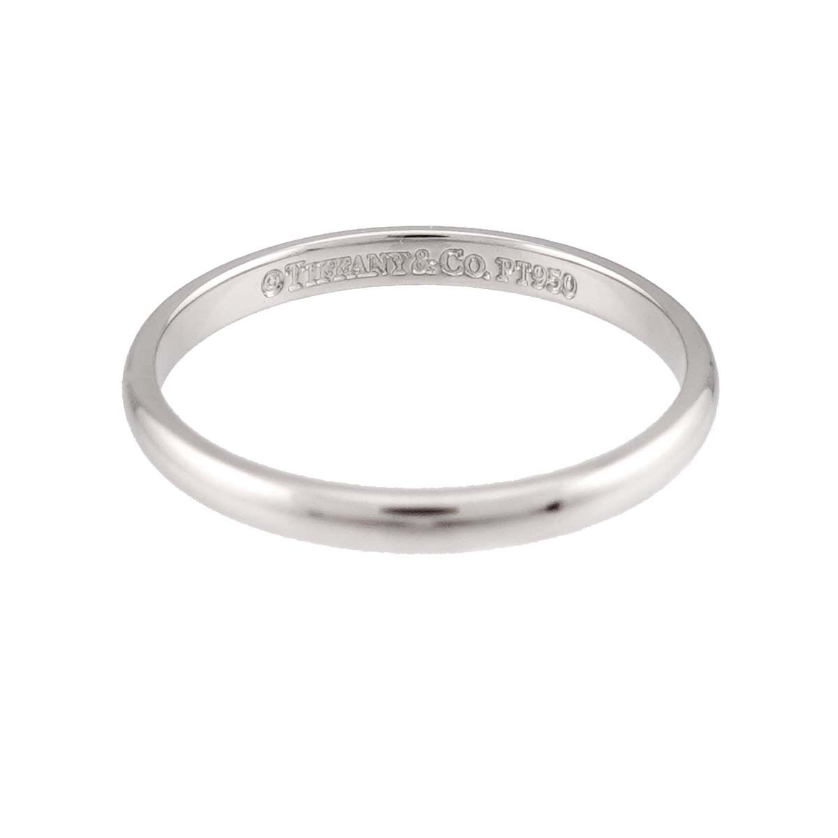 Tiffany & Co. フォーエバーリング ティファニー TIFFANY&Co. フォーエバー 10号 リング 幅2mm Pt
