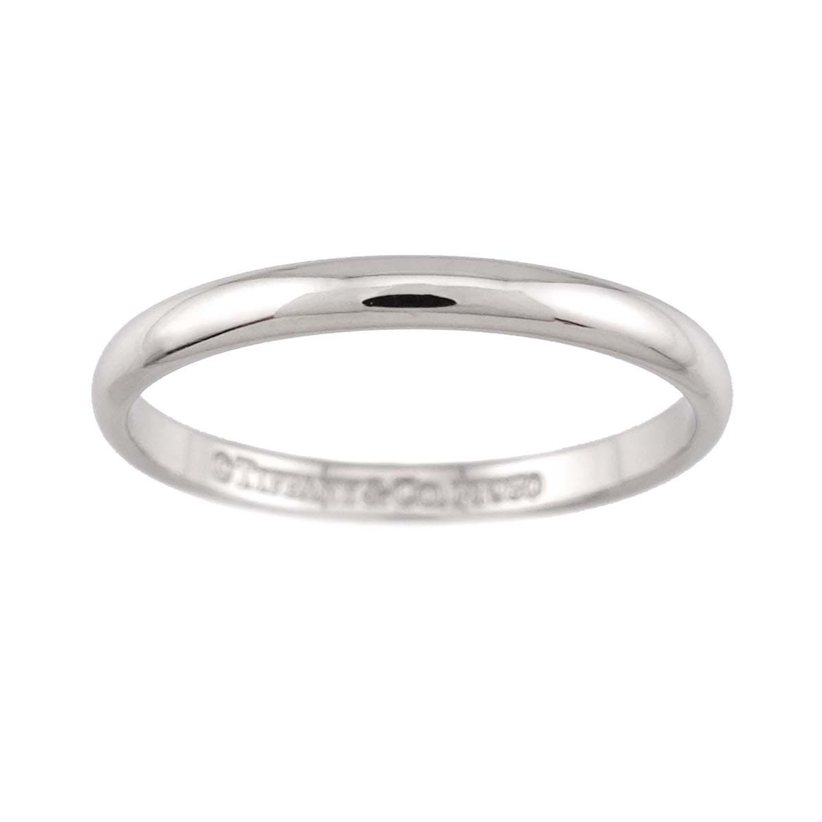 ティファニー TIFFANY&Co. フォーエバー 10号 リング 幅2mm Pt