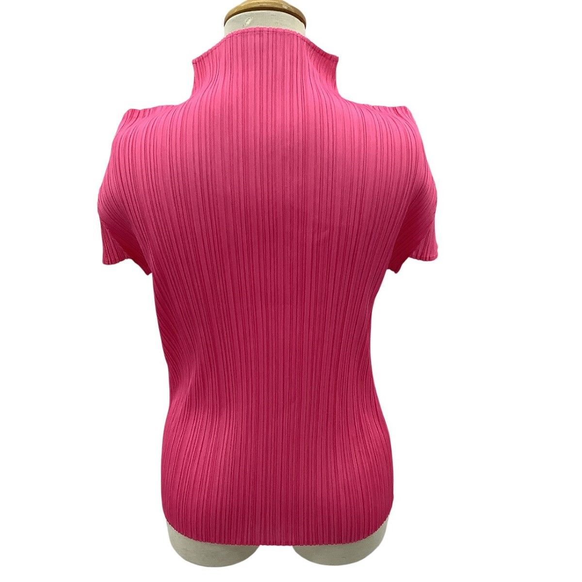 ISSEY MIYAKE イッセイミヤケ PLEATS PLEASE カットソー SIZE 4 ピンク