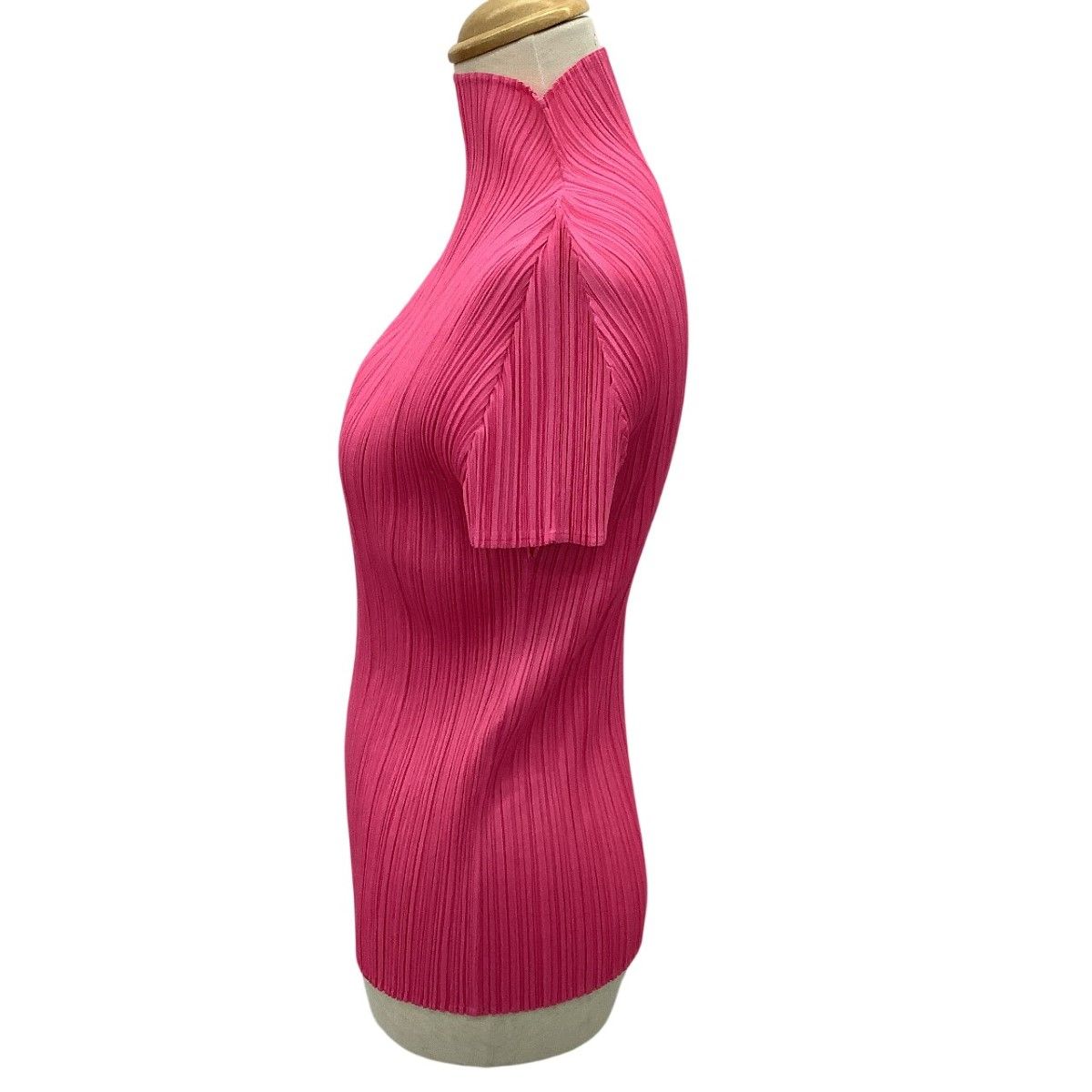 ISSEY MIYAKE イッセイミヤケ PLEATS PLEASE カットソー SIZE 4 ピンク