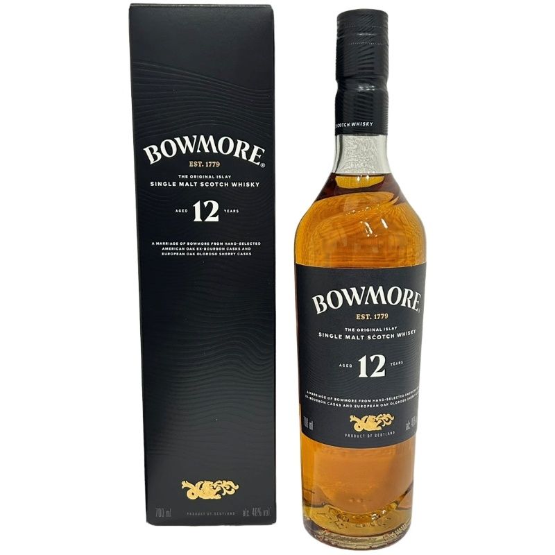 サントリー BOWMORE 12年 700ml 箱付 新品未開栓 - メルカリ