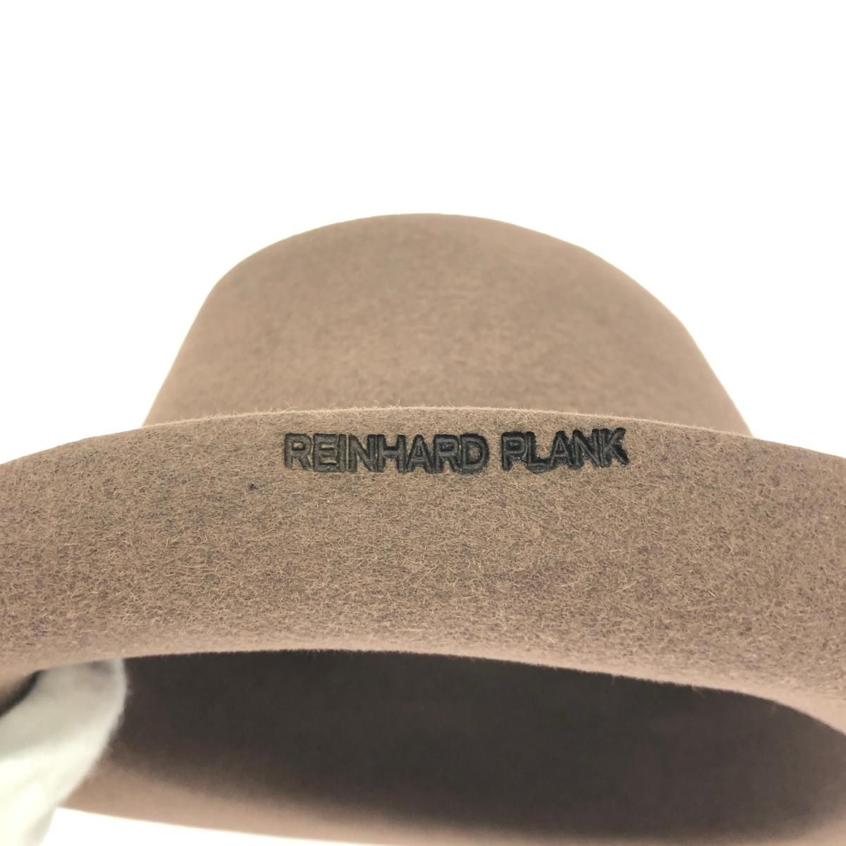 reinhard plank レナードプランク ラビット ウールハット58cm REINHARD PLANK レナードプランク ハット ウール ブラウン メンズ