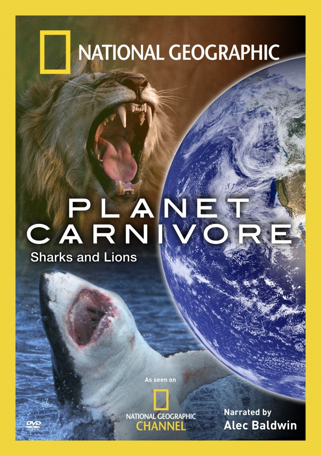 Planet Carnivore: Sharks & Lions [DVD]