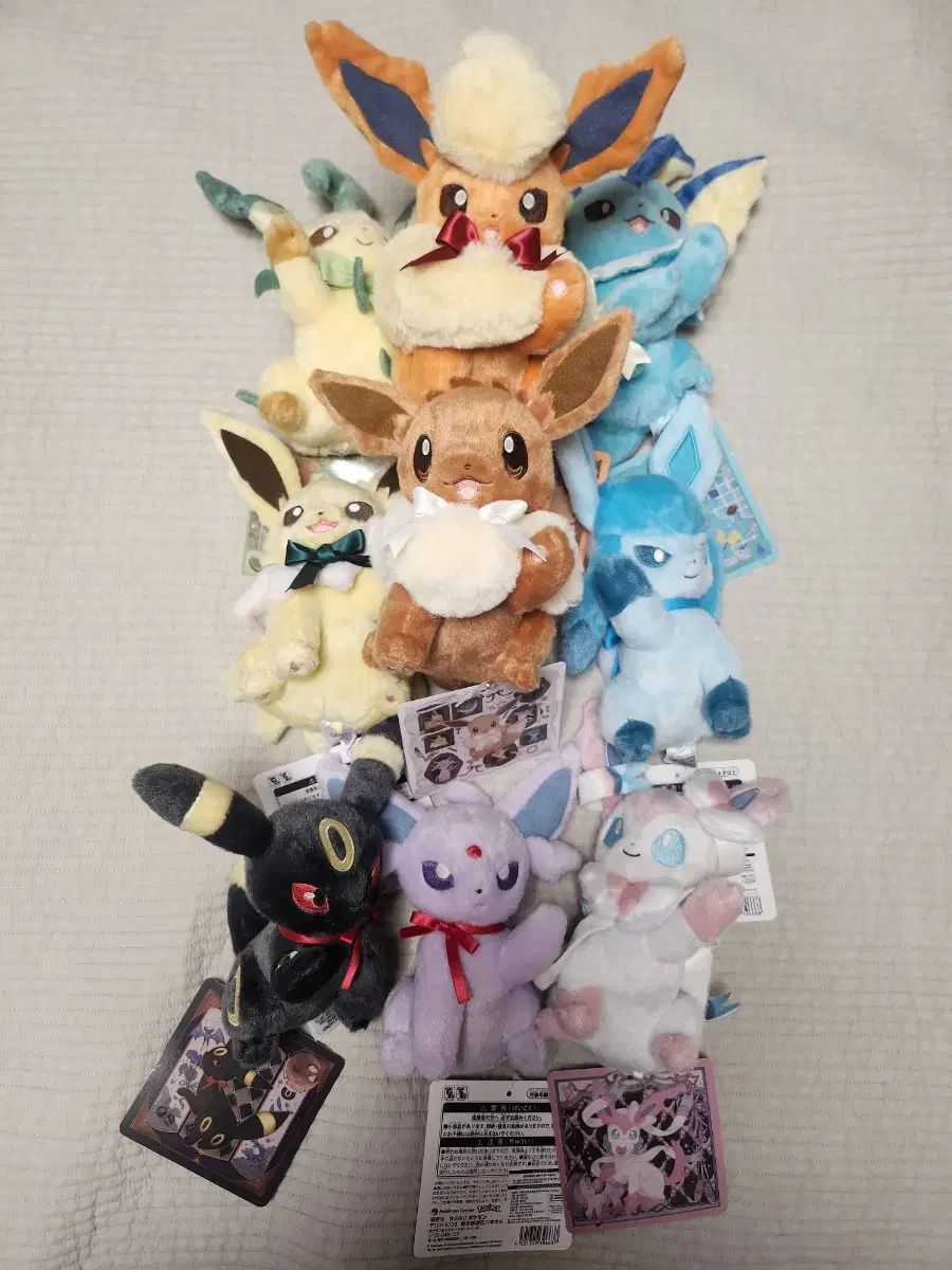 ポケットモンスター イーブイ コレクション ハイファイブ ぬいぐるみ 聖水 ソウル숲 フォレスト ニンフィア