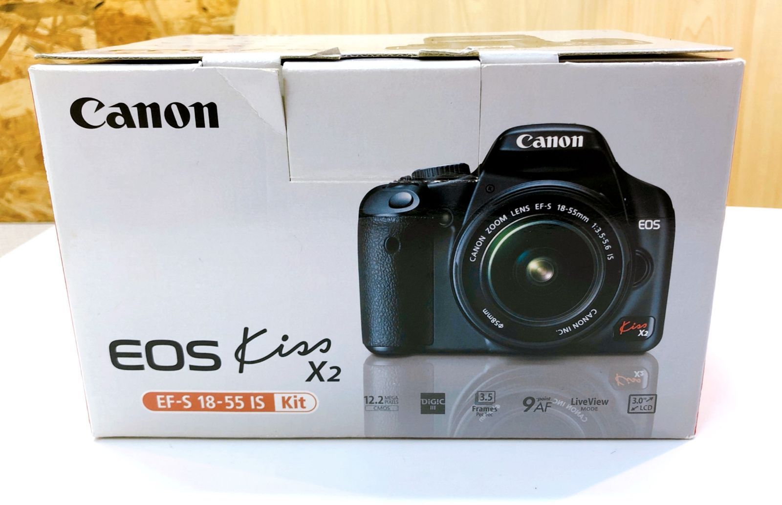 ⭐*⭐様 Canon デジタル一眼レフカメラ レンズ2本セット 4377】キヤノン デジタル一眼レフカメラ EOS Kiss X2 レンズキット EF