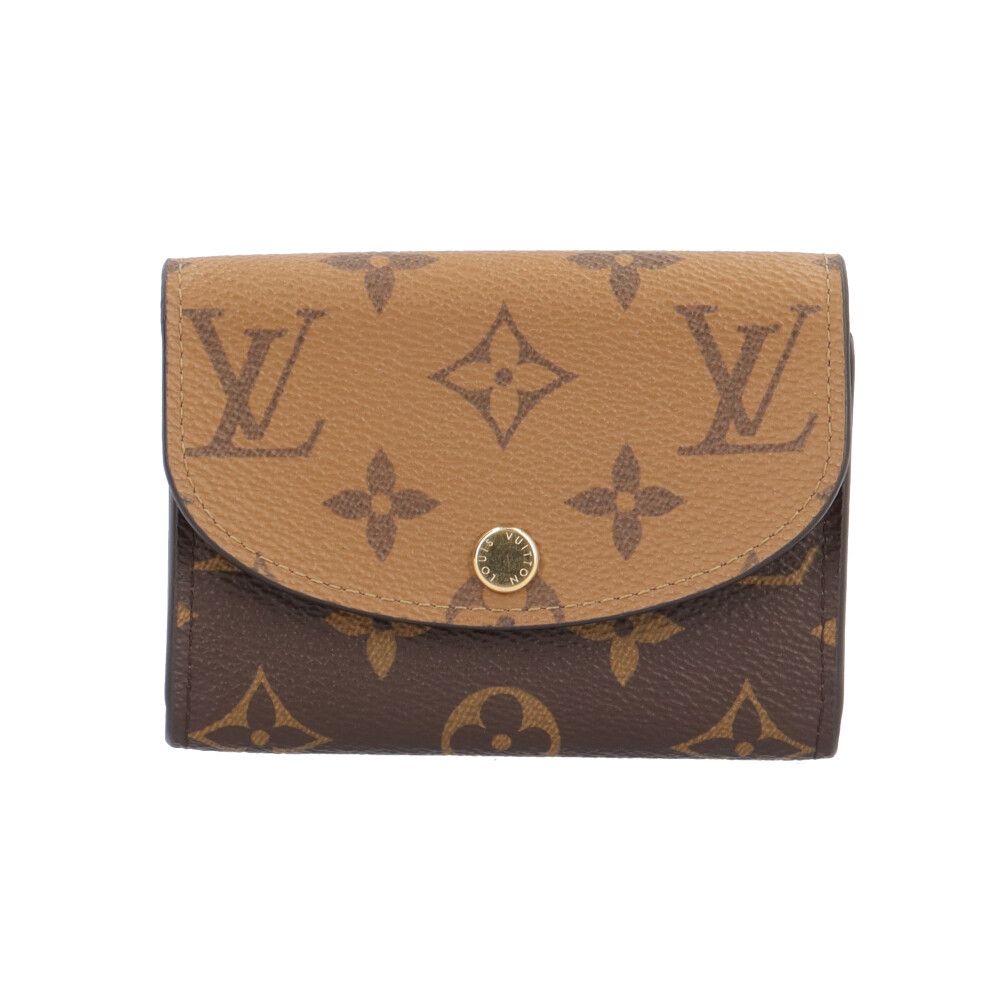 ルイヴィトン ポルトモネ ロザリ モノグラムリバース コインケース モノグラムリバース M82333 レディース LOUIS VUITTON 中古 ルイヴィトン ルイ ヴィトン