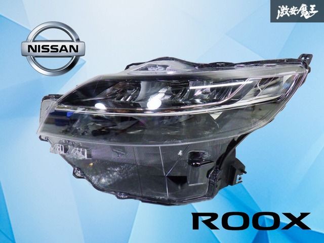 【ストア出品】日産純正 B44A B45A ルークス ハイウェイスター LED ヘッドライト ヘッドランプ 左 左側 助手席側 KOITO 100-23779
