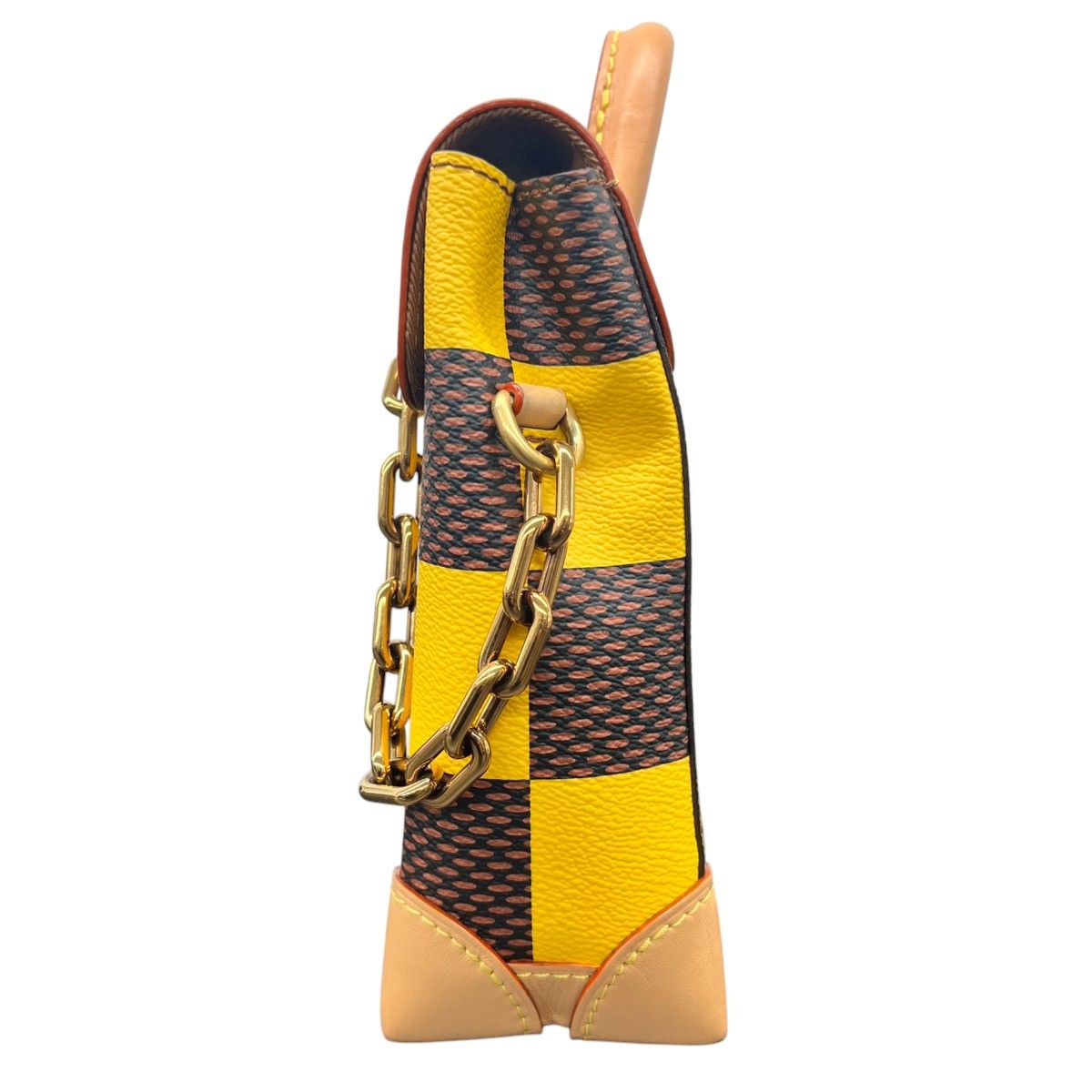 LOUIS VUITTON 極美品 ルイヴィトン ナノスティーマー ダミエ ポップ