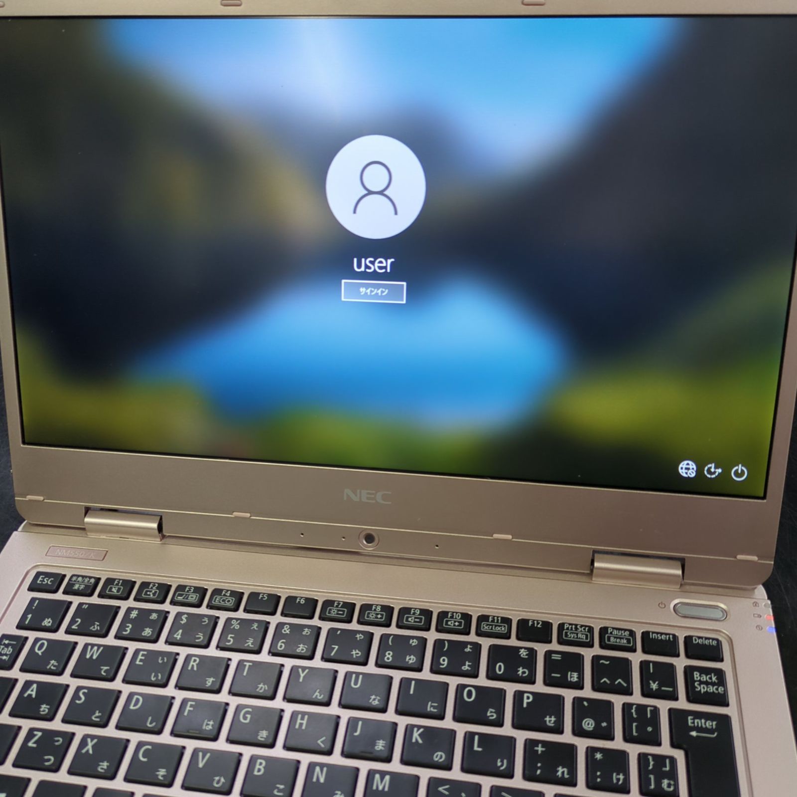 NEC LAVIE PC-NM550KAG 12.5型ノートPC 中古 - メルカリ
