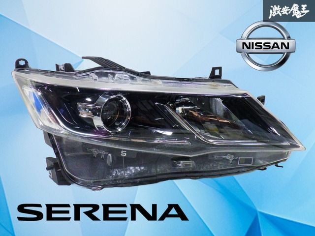 C27 セレナ　右　ヘッドライト ストア出品】日産純正 C27 GFC27 HFC27 セレナ 前期 LED ヘッドライト