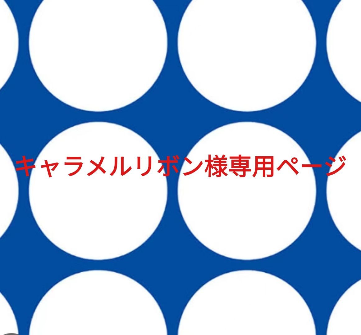 キャラメルリボン様専用ページです。