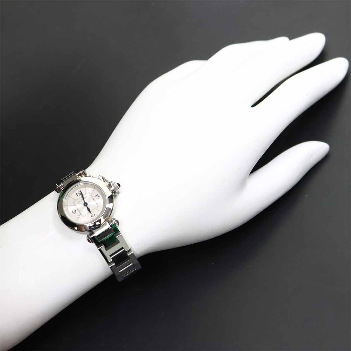 カルティエ Cartier ミスパシャ W3140007 レディース 腕時計 シルバー