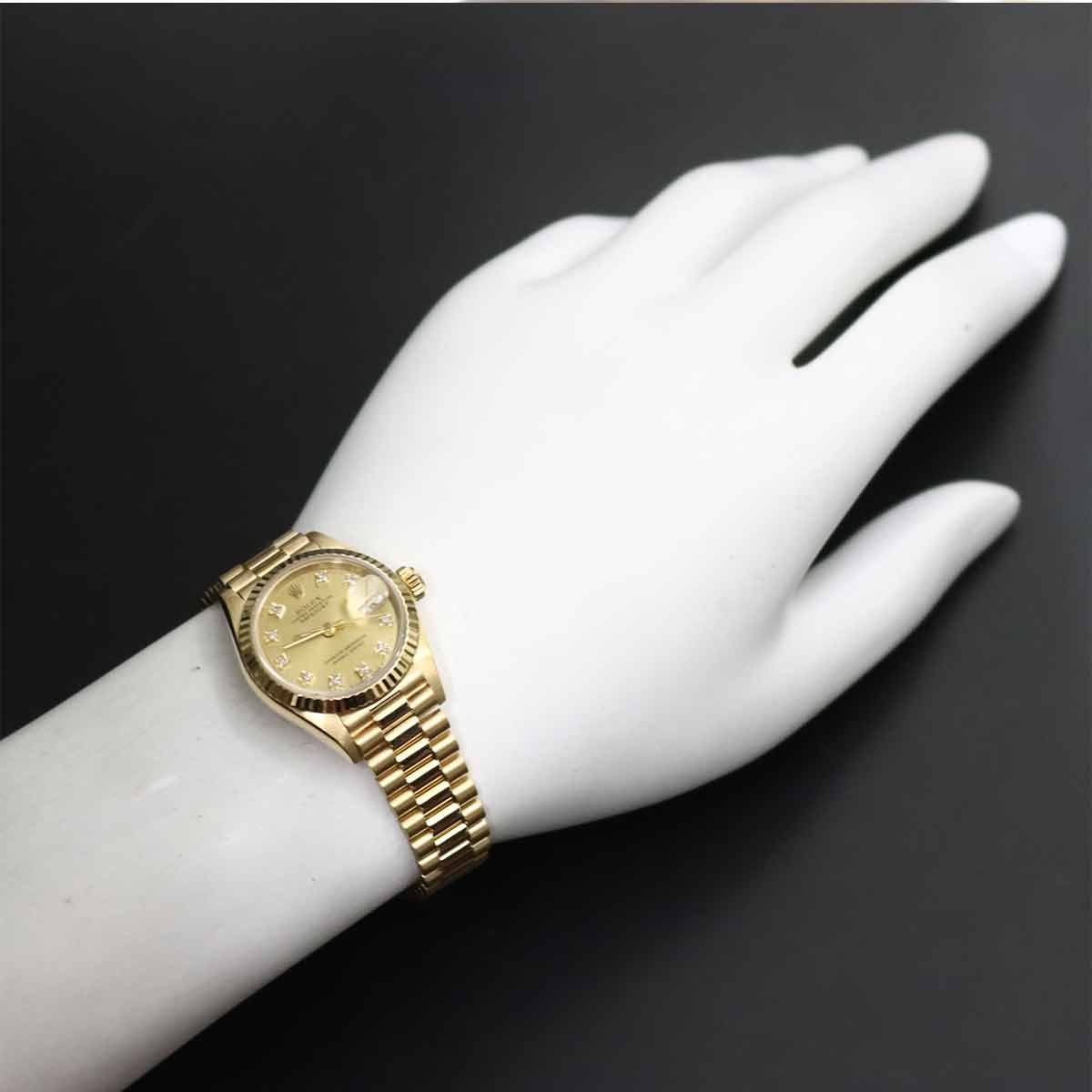 ロレックス ROLEX デイトジャスト 69178G R番 レディース 腕時計 10P 