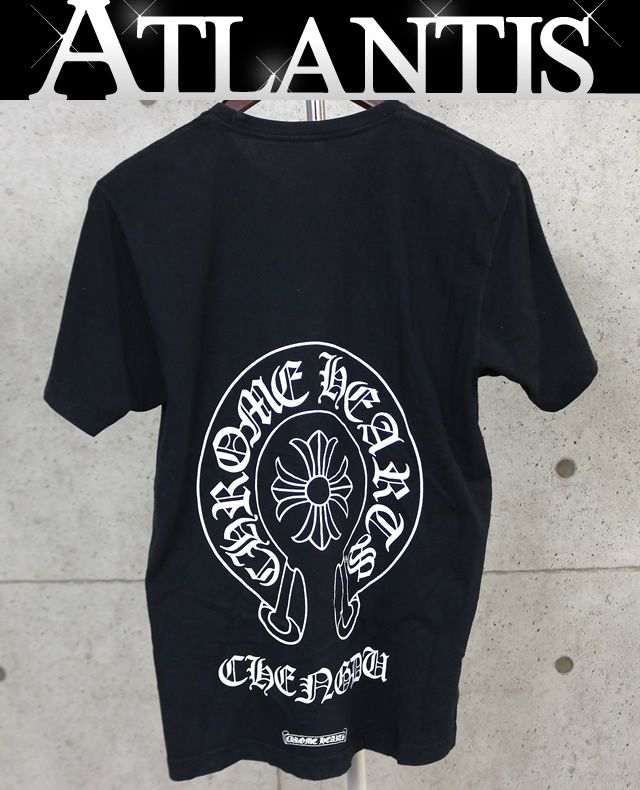 CHROME HEARTS 新宿店 クロムハーツ CHENGDU限定 Tシャツ 半袖 メンズ size:M 黒 31312
