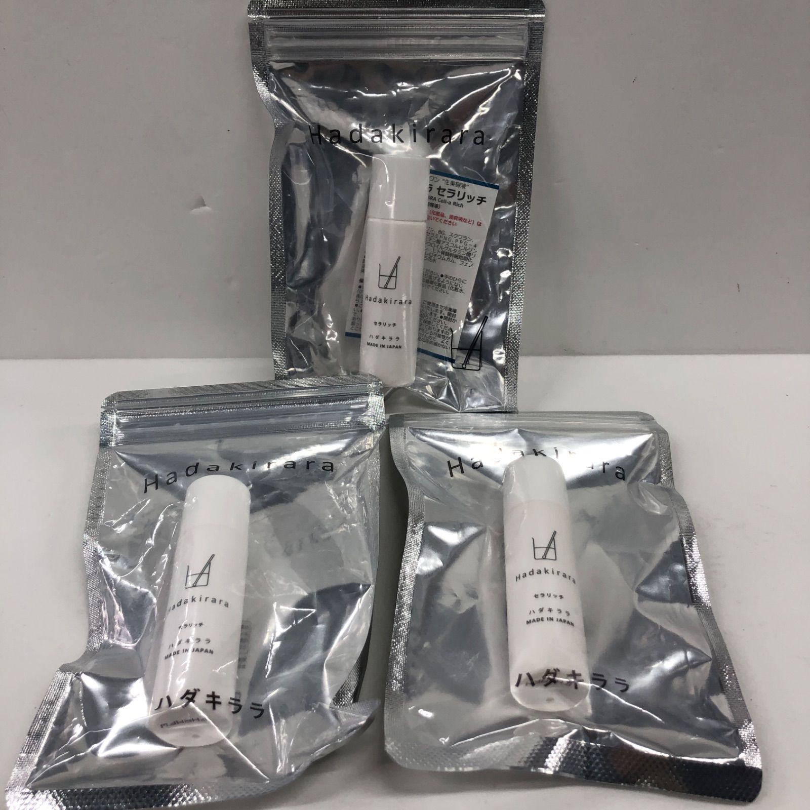 K338 K Hadakirara ハダキララ セラリッチ 30ml 計3点セット