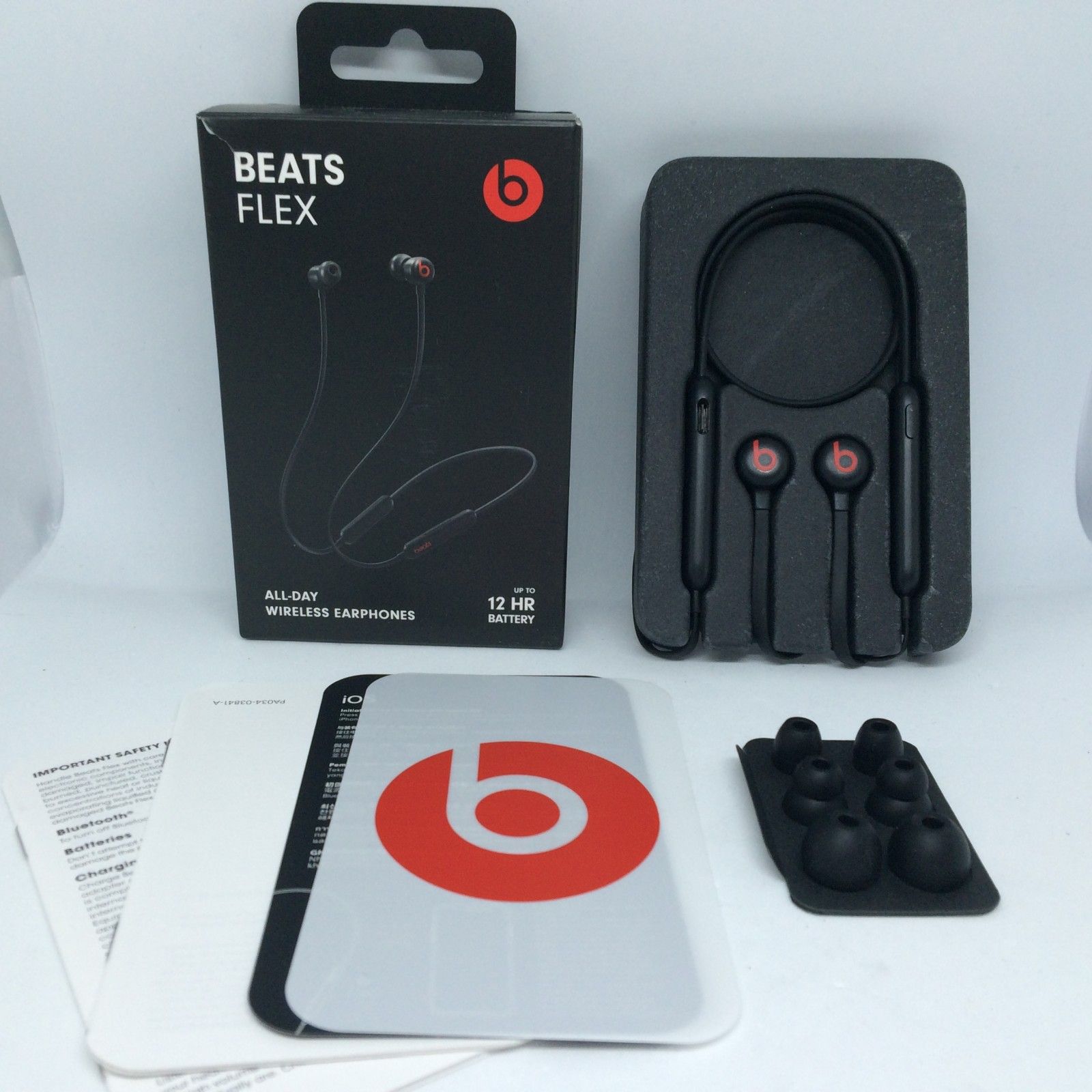 I031 BEATSFLEX ワイヤレスイヤホン Bluetooth バッテリー最大12時間 