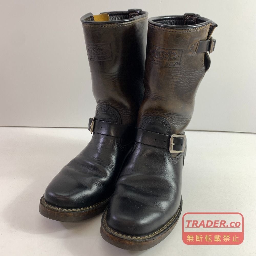 04w7137▽※【中古】WESCO ウエスコ NARROW ナロー ホースハイド エンジニアブーツ 2015/20 サイズ：7 1/2【八王子店】