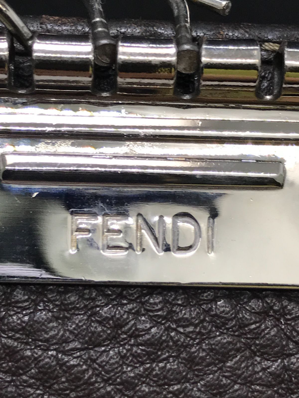 Fendi フェンディ 6連キーケース ズッカ キャンバス×レザー ブラウン