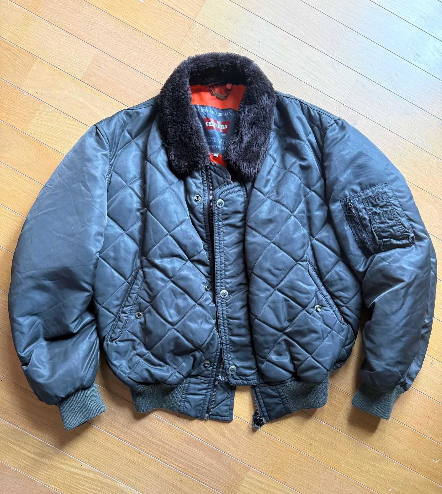 希少！ CARRERA フライトジャケット 90S
