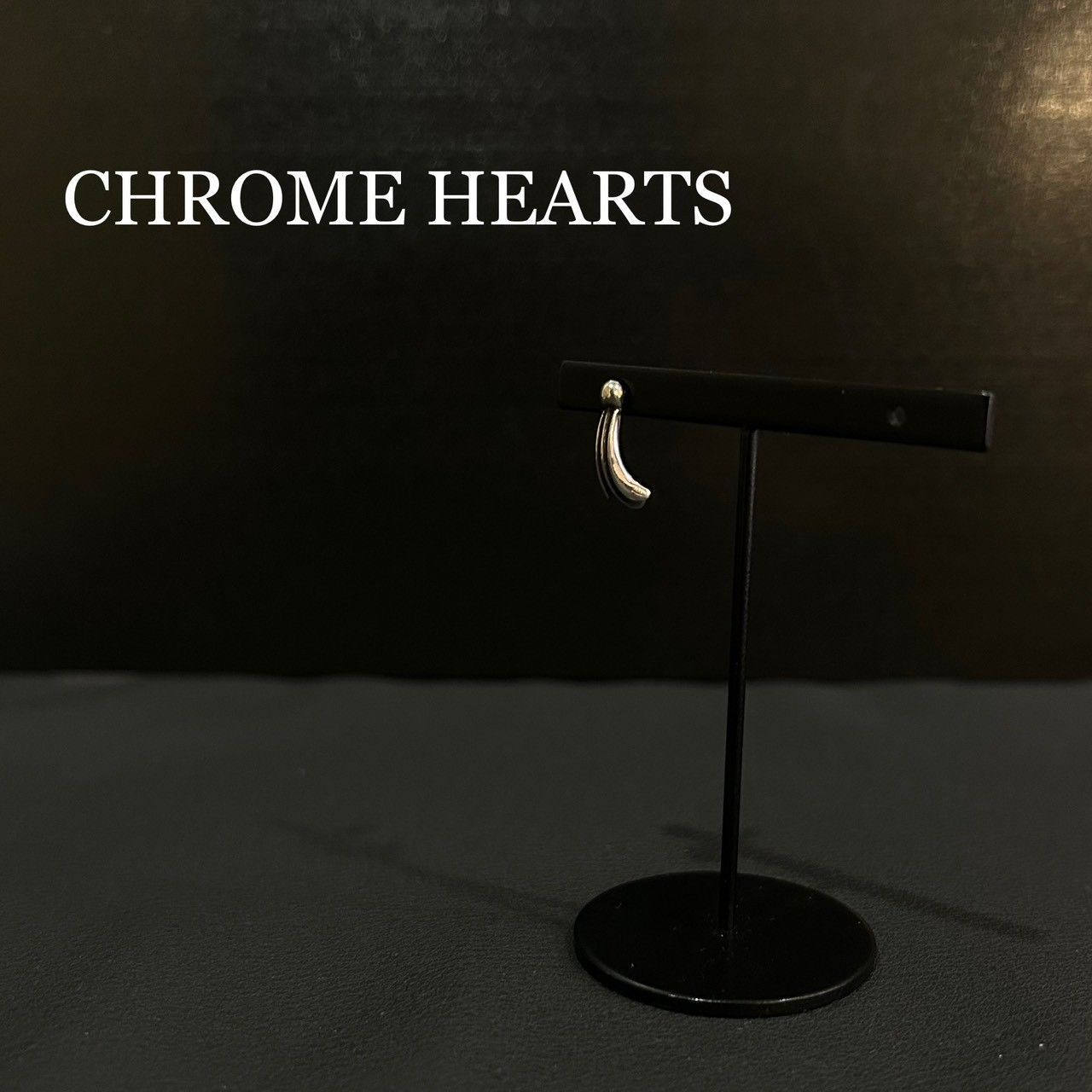 『CHROME HEARTS』クロムハーツ クロステイルスタッド ピアス片耳用