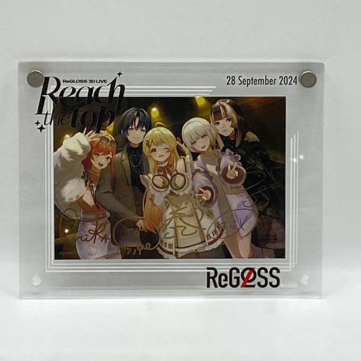 ReGLOSSアクリルフォトフレーム&ブロマイド ReGLOSS 3D LIVE アクリルフォトフレーム ReGLOSS 3D ホロライブ LIVE