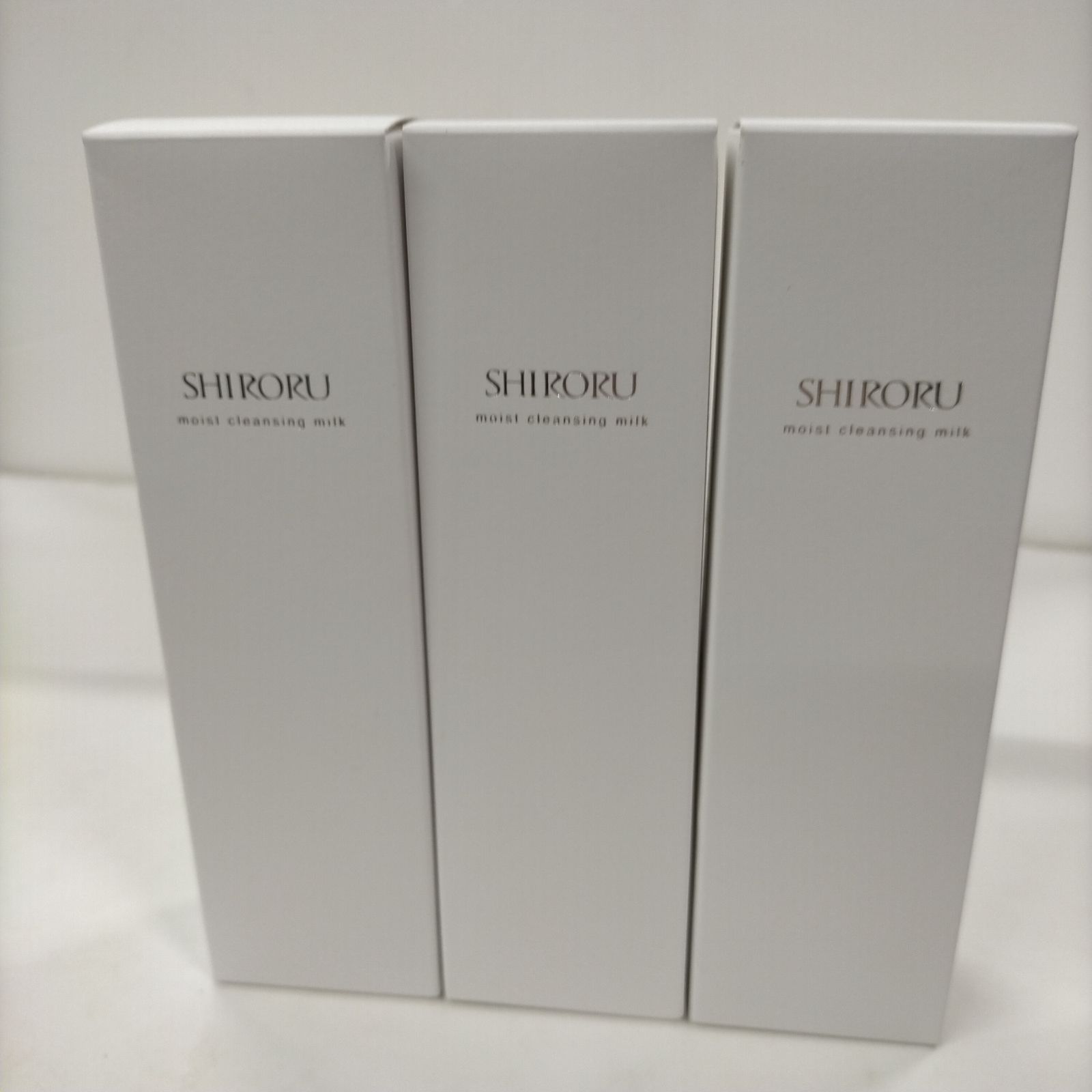 T3541 SHIRORU シロル モイストクレンジングミルク 120g 計3点セット