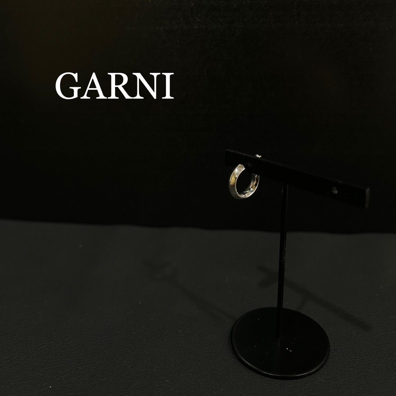 『GARNI』ガルニ フープピアス