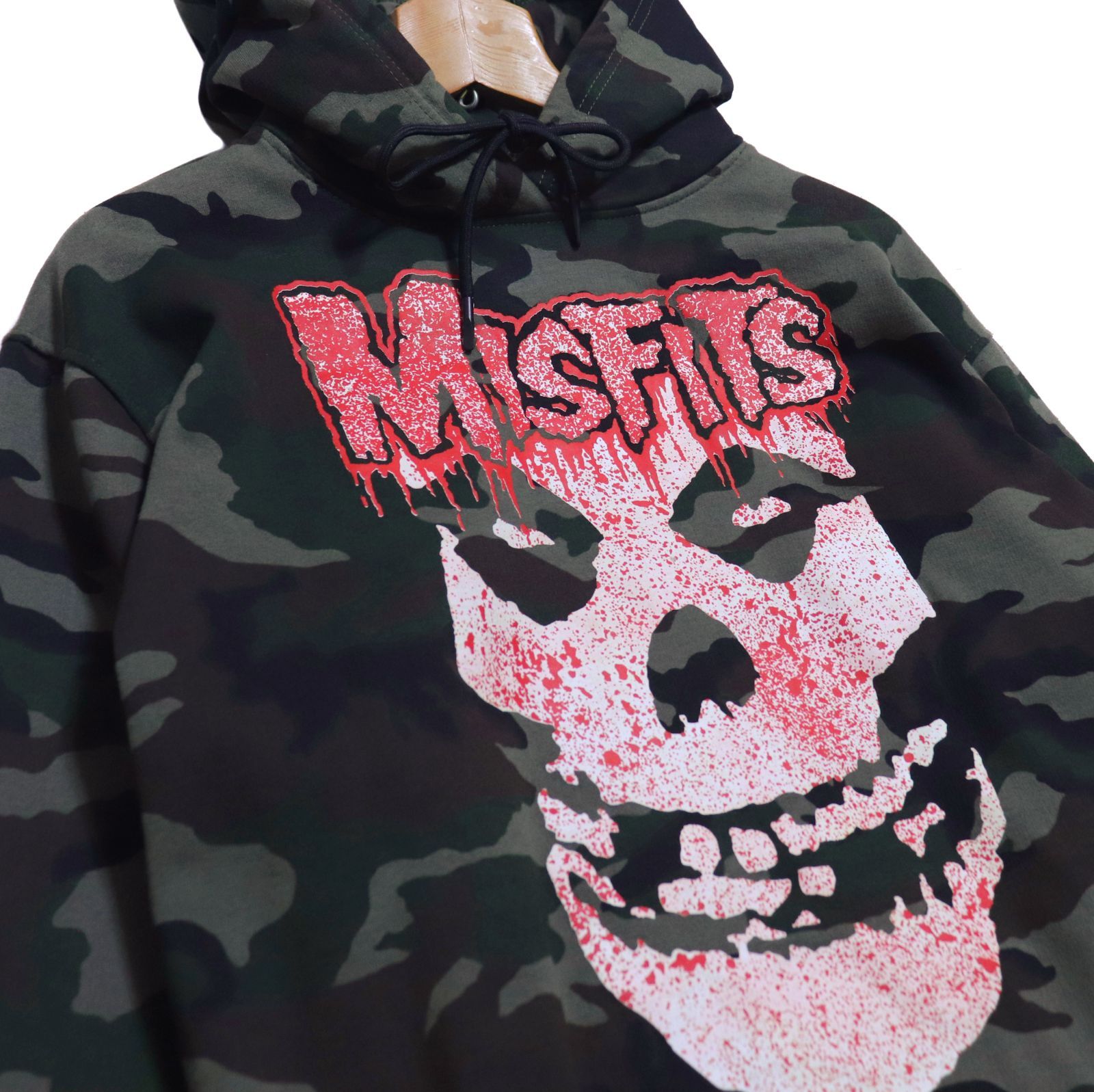 against アゲインスト MISFITS ミスフィッツ ドクロプリント カモフラ 
