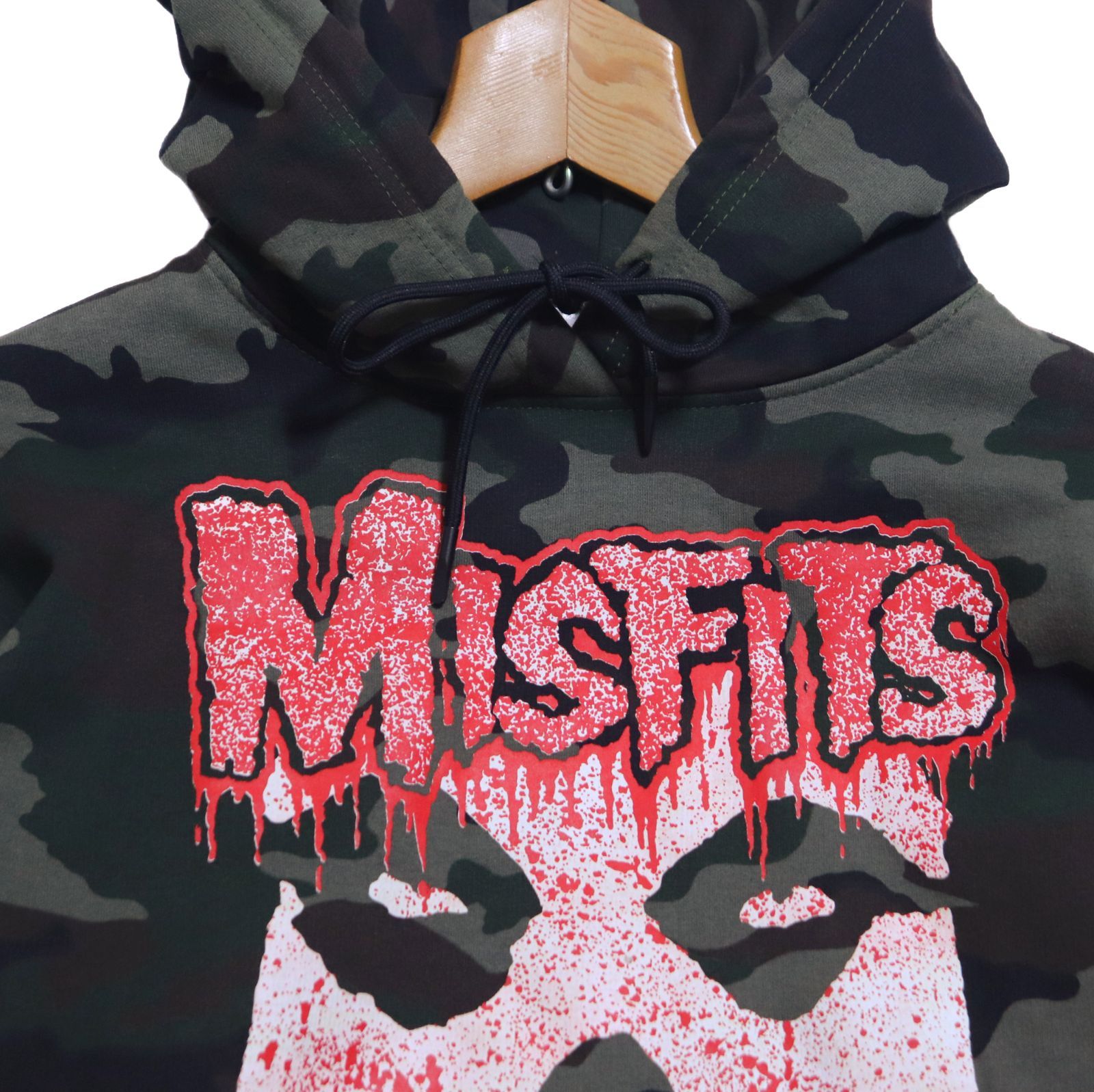 against アゲインスト MISFITS ミスフィッツ ドクロプリント カモフラ 