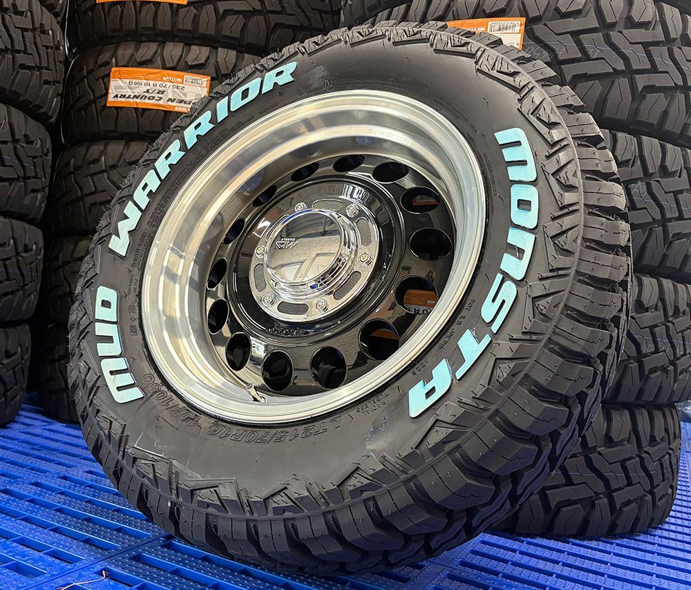 ジムニー ノマド シエラ 16インチ タイヤホイール ｜ ガルシアシスコ タイプ2 MONSTA MUDWARRIOR 215/70R16 4本セット