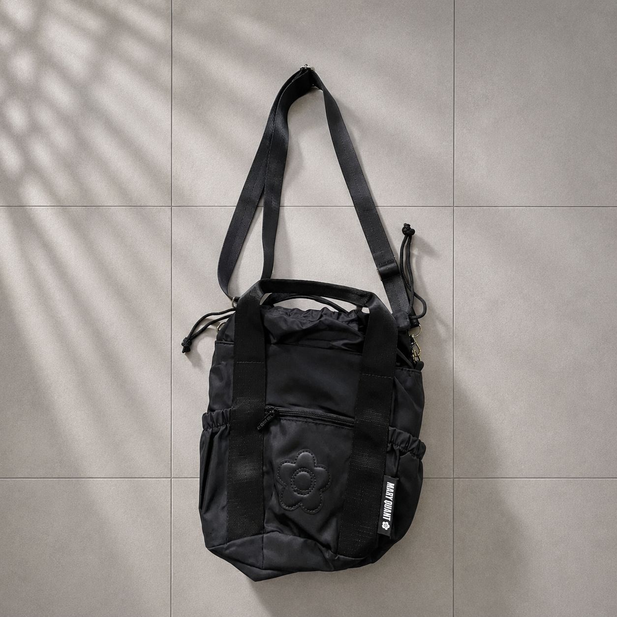 U-351】MARY QUANT マリークワント 2WAY ショルダーバッグ トート 
